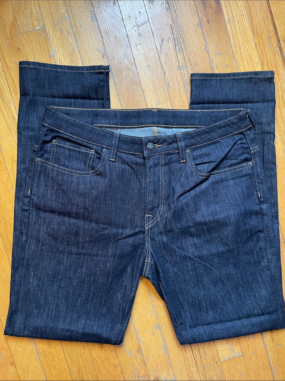 Mens Buffalo David Bitton Dark Wash Jeans Authentic 1972 / 38 x 34